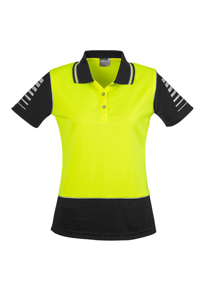 Syzmik Womens Hi Vis Zone Polo (ZHL236)