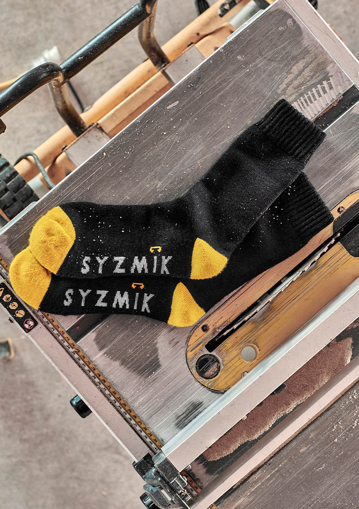 Syzmik Unisex Bamboo Work Socks (3 pack) (ZMSOCK3)