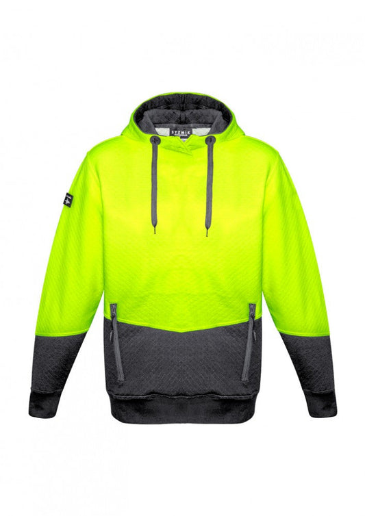 Syzmik Unisex Hi Vis Textured Jacquard Hoodie (ZT477)