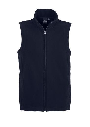 Biz Collection Mens Plain Microfleece Vest (F233MN)