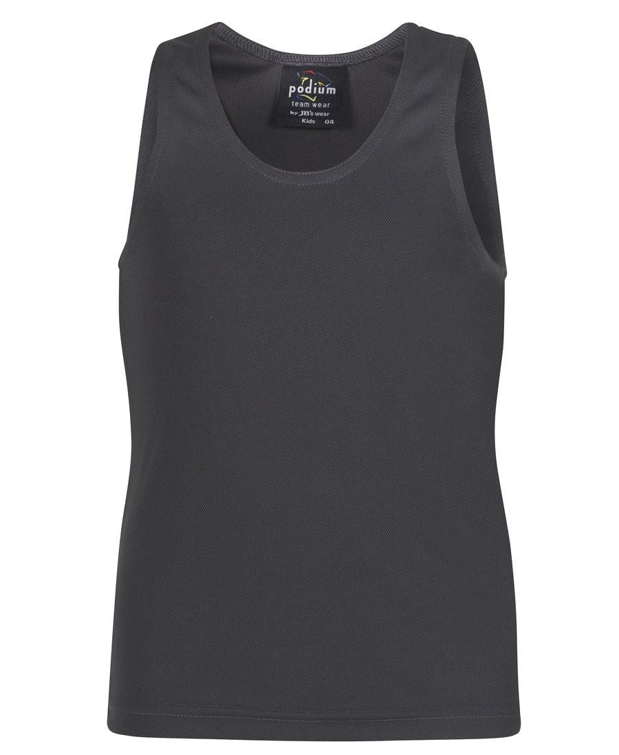 JBs Wear Kids Poly Singlet (7KPO)
