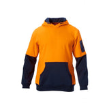 Hard Yakka Hi visibility Two Tone Brushed Fleece Hoodie-(Y19325)