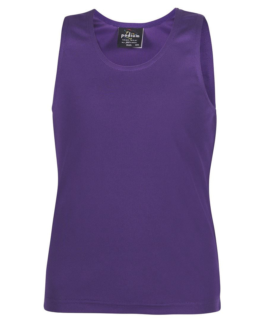 JBs Wear Kids Poly Singlet (7KPO)