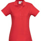 Biz Collection Womens Crew S/S Polo-(P400LS)