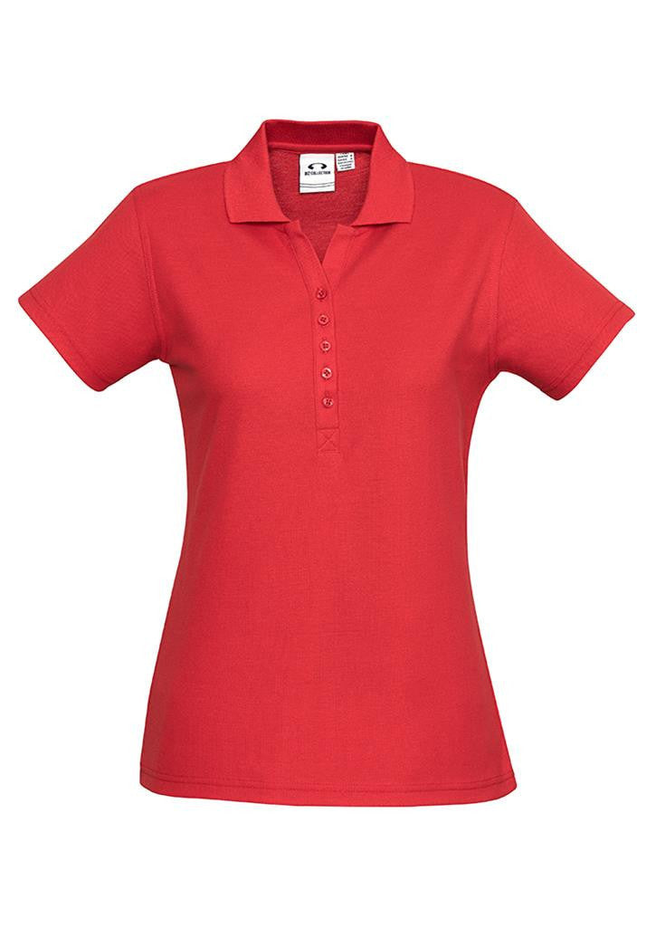 Biz Collection Ladies Crew Polo (P400LS)