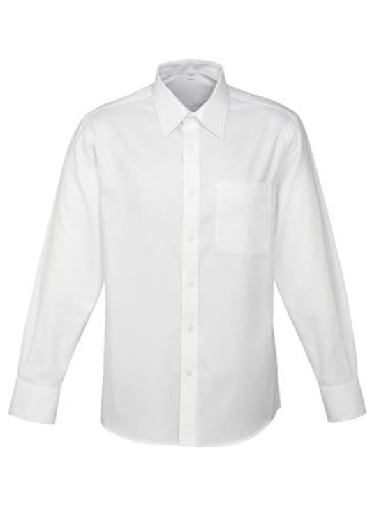 Biz Collection Mens Luxe Long Sleeve Shirt (S10210)