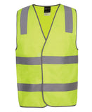 JB's Hi Vis (D+N) Safety Vest Visitor (6DNS7)