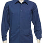 Biz Collection Mens Micro Check Long Sleeve Shirt (SH816)