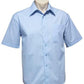 Biz Collection Mens Micro Check Shirt -S/S (SH817)