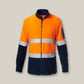 Hard Yakka Hi Vis 2Tone Brushed Fleece Jacket With Tape-(Y06755)