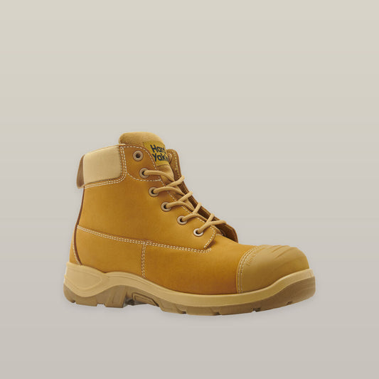 Hard Yakka Tougemaxx 6Z Steel Toe Safety Boot - Wheat (Y60359)