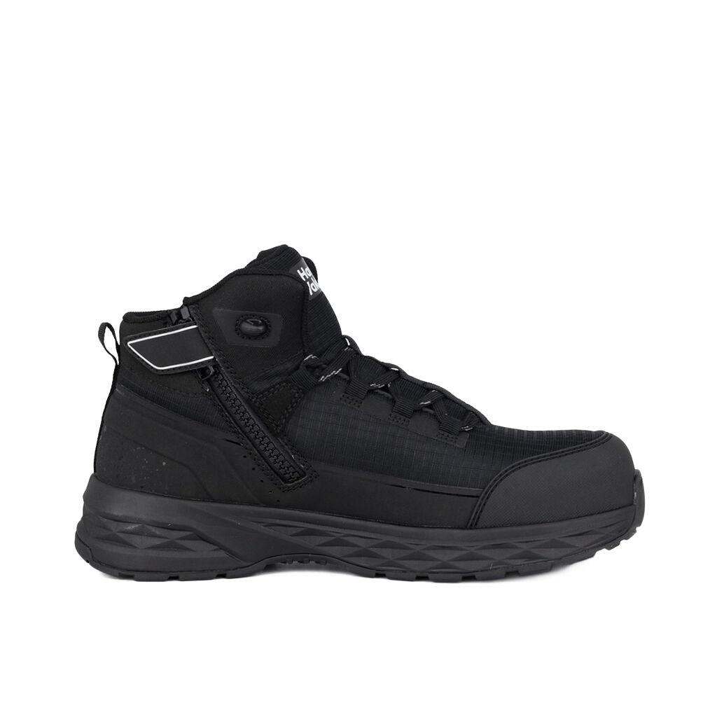 Hard Yakka X Range Mid Composite Toe Safety Boot - Black (Y60363)