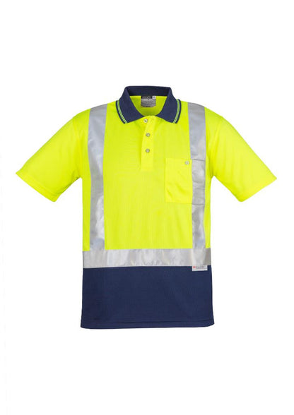 Syzmik ZH233 Day/night Two Tone Polo - Short Sleve Shoulder