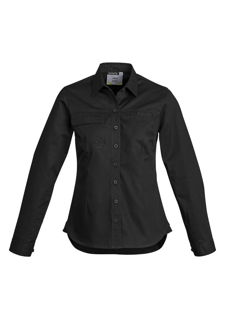 Syzmik Womens Lightweight Tradie L/S Shirt (ZWL121)