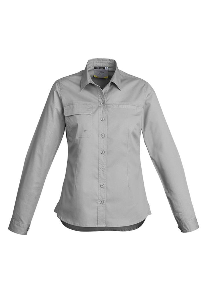 Syzmik Womens Lightweight Tradie L/S Shirt (ZWL121)